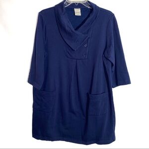 Blair Top Size 14 Navy